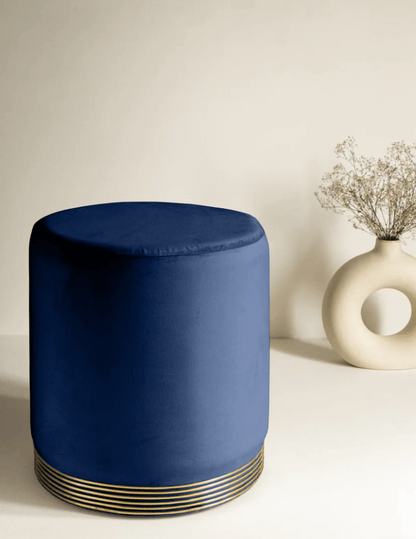 Velvet Charm Ottoman Pouffes – Luxe Comfort Meets Style