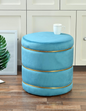 Velvet Pouffe Stool – Elegant Ottoman for Living Room.