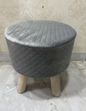 Velvet Touch Quilted Stool