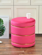 Velvet Pouffe Stool – Elegant Ottoman for Living Room.