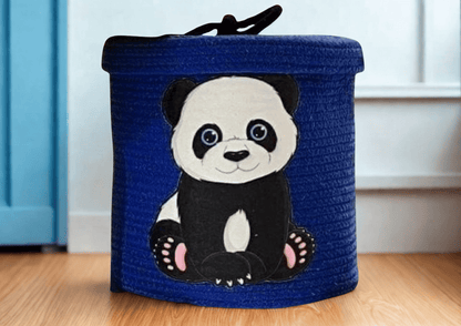 Little Joys – Kids Character Cotton Rope Storage Basket Collection (with Lid).