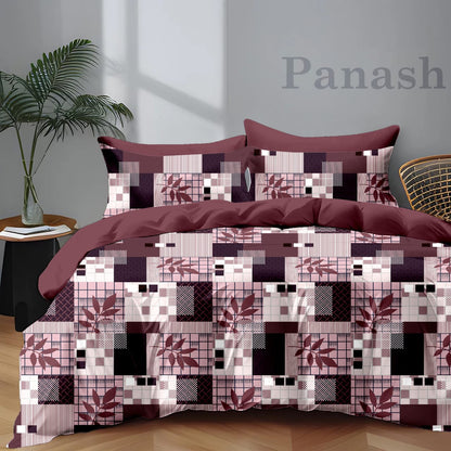 Panash Bedsheet Set One Plus Two