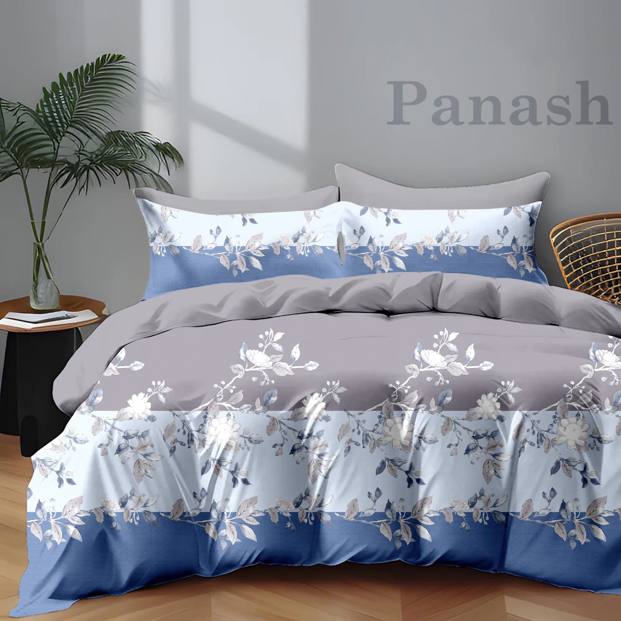 Panash Bedsheet Set One Plus Two
