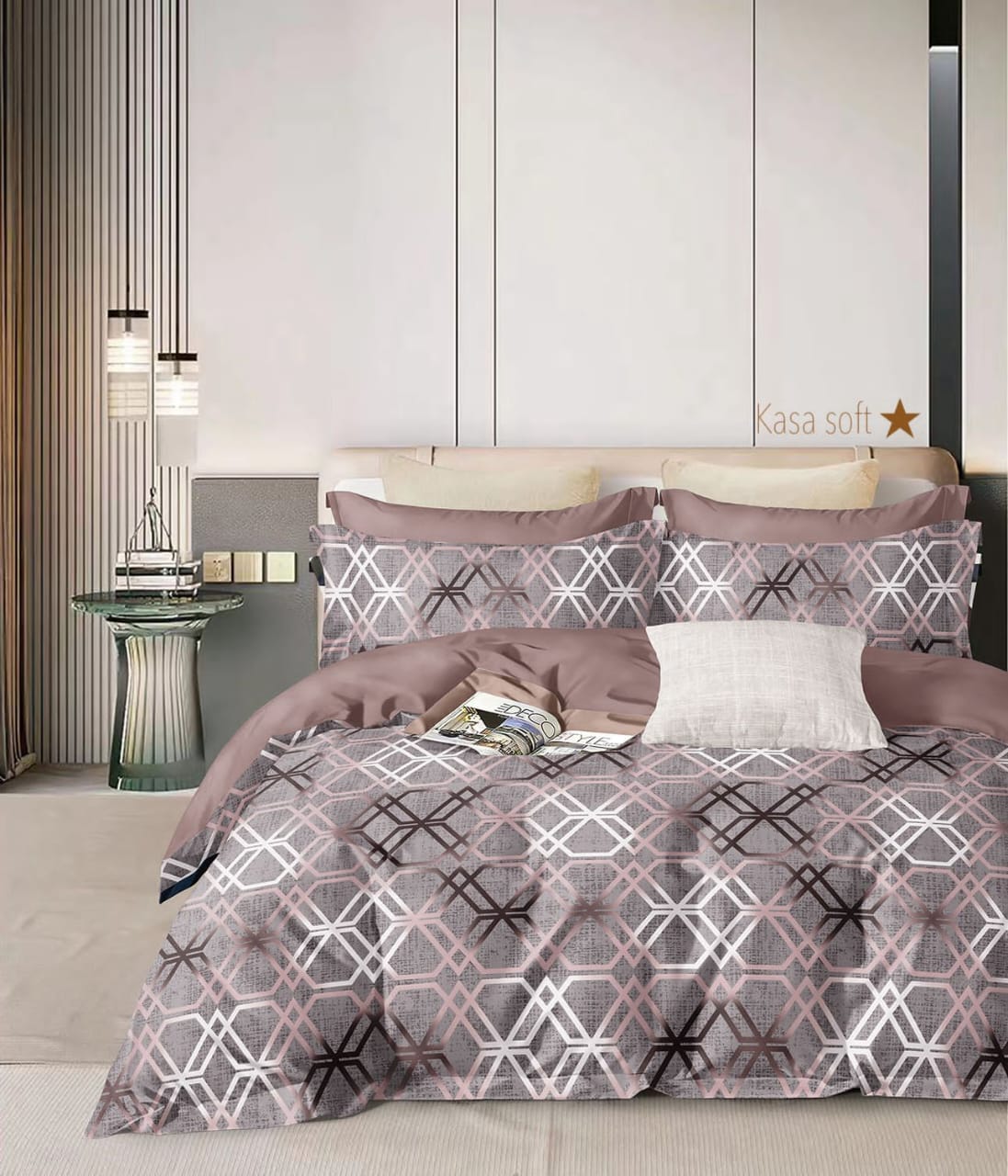 Kasa Premium Bedsheet Set One Plus Two | Nke Decor