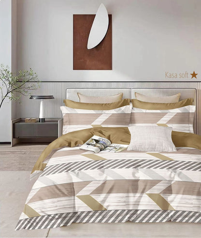 Kasa Premium Bedsheet Set One Plus Two | Nke Decor