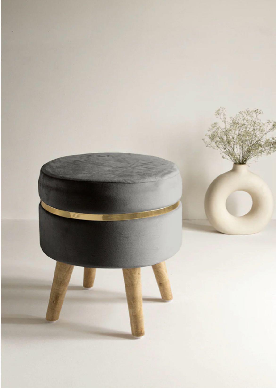 NKE Decor Premium Ring Stool – Stylish Seating for Modern Spaces