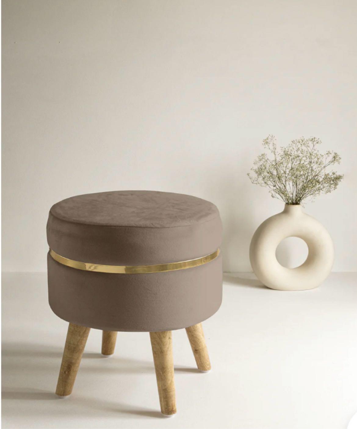 NKE Decor Premium Ring Stool – Stylish Seating for Modern Spaces