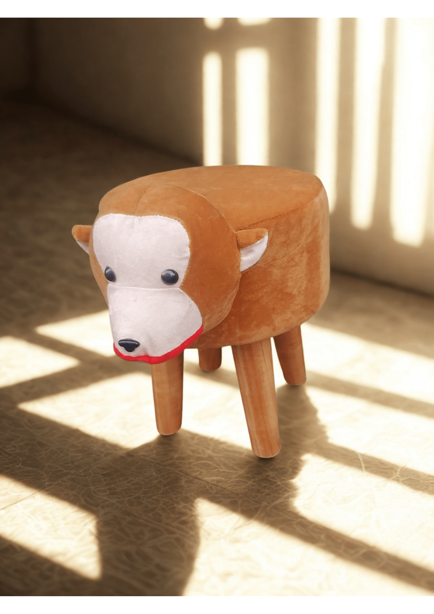 Little Zoo – Soft Plush Ottomans for Kids
